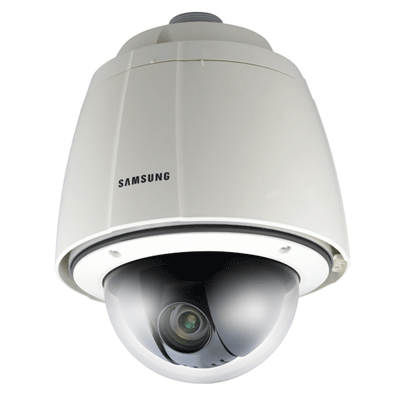 Hanwha Techwin America SNP-5200 IP Dome camera Hanwha Techwin America City at IFSEC 2011