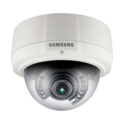 Hanwha Techwin America SNV-1080P IP Dome camera Hanwha Techwin America SNV-1080P 30 fps vandal-resistant network dome camera