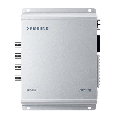 Hanwha Techwin America SPE-400N Video server (IP transmission) Hanwha Techwin America SPE-400N 4 Channel Network Video Encoder