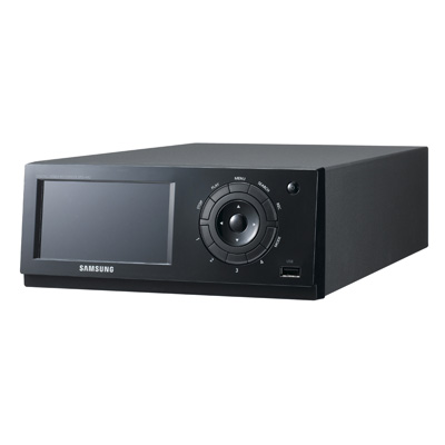 Hanwha Techwin America SRD-422 Digital video recorder (DVR) 4 channel H.264 DVR with built-in touch-screen LCD monitor from Hanwha Techwin America
