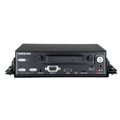 Hanwha Techwin America SRM-872 Network Video Recorder (NVR) Hanwha Techwin America SRM-872 8 channel mobile network video recroder for transportation security