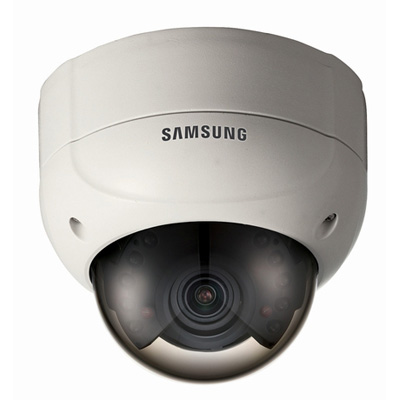 Hanwha Techwin America SIR-4260V Dome camera Hanwha Techwin America Techwin SIR-4260V high resolution IR LED vandal-resistant dome camera with 700 TVL