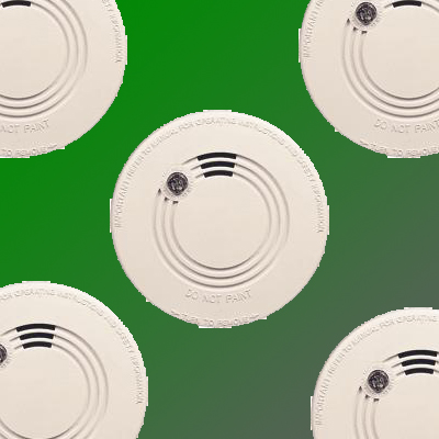 Scantronic 509r Intruder detector Scantronic Optical Radio Smoke Detector