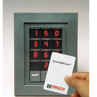 Hirsch ScramblePad electronic keypad for access control