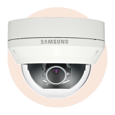 Hanwha Techwin SCV-5082 Dome camera Hanwha Techwin America SCV-5082 1000TVL (1280H) Vandal-Resistant Dome Camera