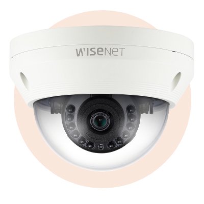 Hanwha Techwin SCV-6023R Dome camera Hanwha Techwin America SCV-6023R 1080p Analog HD Vandal-Resistant IR Dome Camera