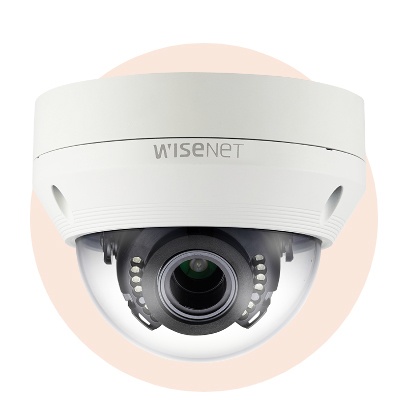 Hanwha Techwin SCV-6083R Dome camera Hanwha Techwin America SCV-6083R 1080p Analog HD Vandal-Resistant IR Dome Camera