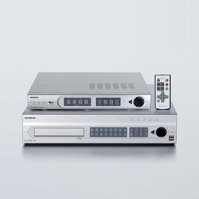 Vanderbilt SISTORE AX16 1000/400 Digital video recorder (DVR) Siemens introduces the SISTORE AX, which can be used anywhere for recording up to 16 cameras