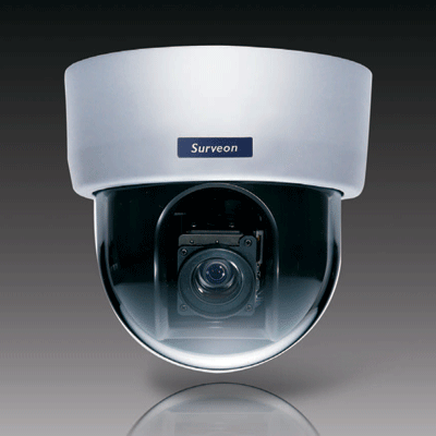 Surveon CAM5210 IP Dome camera Surveon CAM5210 dome camera with SD/SDHC local storage for alarm capture