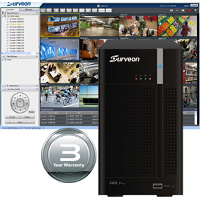 Surveon SMR2010 Network Video Recorder (NVR) Surveon SMR2010 10 channel megapixel network vide recorder