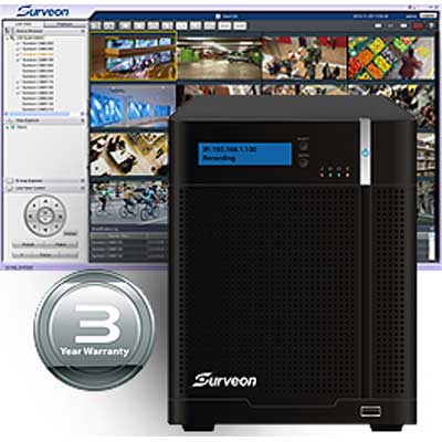 Surveon SMR5016 Network Video Recorder (NVR) Surveon SMR5016 16 channel megapixel network video recorder
