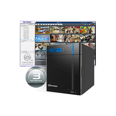 Surveon SMR5032 Network Video Recorder (NVR) Surveon expands line-up of Megapixel NVR solutions with the SMR series