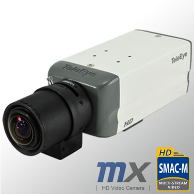 TeleEye MX763-HD IP camera Finalist in IFSEC Awards 2012 – TeleEye MX763-HD day / night box camera