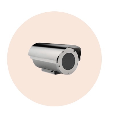 Hanwha Techwin TNO-6070EP-Z IP camera Hanwha Techwin America TNO-6070EP-Z Explosion Proof Fixed Camera