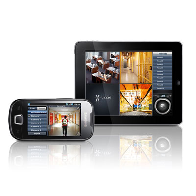 Vicon Mobile Application Video Surveillance software Vicon Mobile app for tablets and smart phones