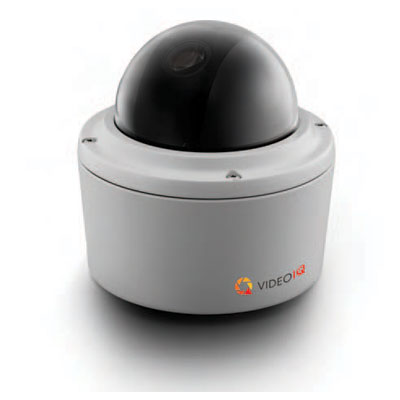VideoIQ VIQ-CID116-3-8 IP Dome camera VideoIQ VIQ-CID116-3-8 indoor only, 160 GB hard drive, 3 ~ 8 mm, fixed dome camera