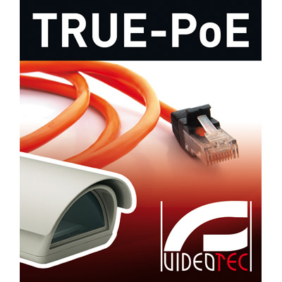 Videotec VERSO CCTV camera housing First true-PoE outdoor camera housing from Videotec