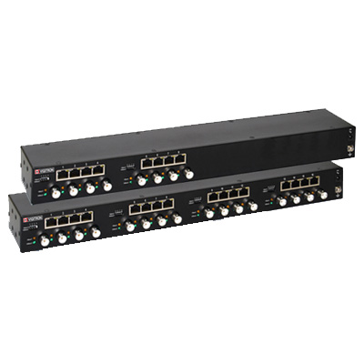 Vigitron Vi2416 CCTV transmission system Vigitron expands the digital CCTV line with MaxiiCopper coax ethernet extender hubs