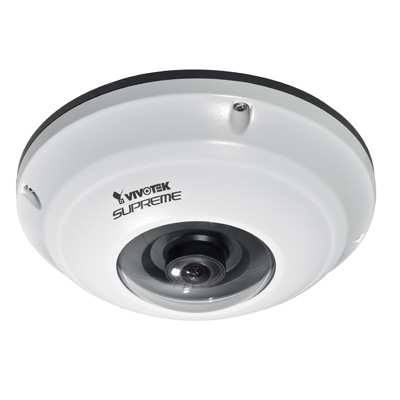 VIVOTEK FE8172V IP Dome camera VIVOTEK’s FE8172V is a fisheye fixed dome network camera featuring 5MP-resolution sensor