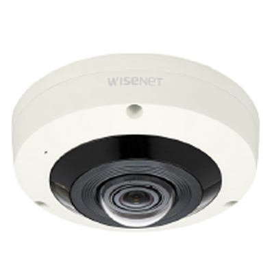 Hanwha Techwin XNF-8010RVM IP camera Hanwha Techwin America XNF-8010RVM 6MP Sensor Fisheye Camera