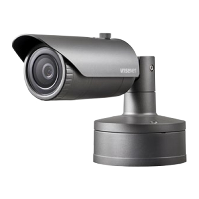 Hanwha Techwin XNO-8040R IP camera Hanwha Techwin America XNO-8040R 5MP Network IR Bullet Camera